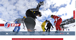 Desktop Screenshot of esf-flaine.fr